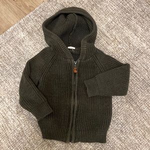 Goumi Kids 12-18 months knit hoodie